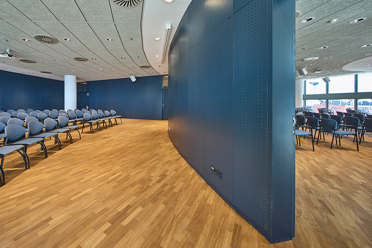 Vista interior auditorio